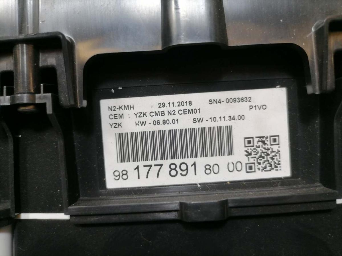 Opel Combo E original Kombiinstrument Tacho 1,5D 75KW Bj.2019